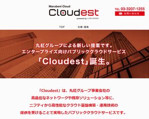 丸紅、ニフティクラウドOEMのパブリッククラウド「Cloudest」を開始