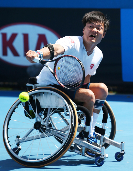 国枝まさか…初の初戦敗退、連覇記録途切れる 全豪ＯＰ車いすの部