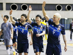 日本、コロンビアに勝利 フットサル国際親善試合