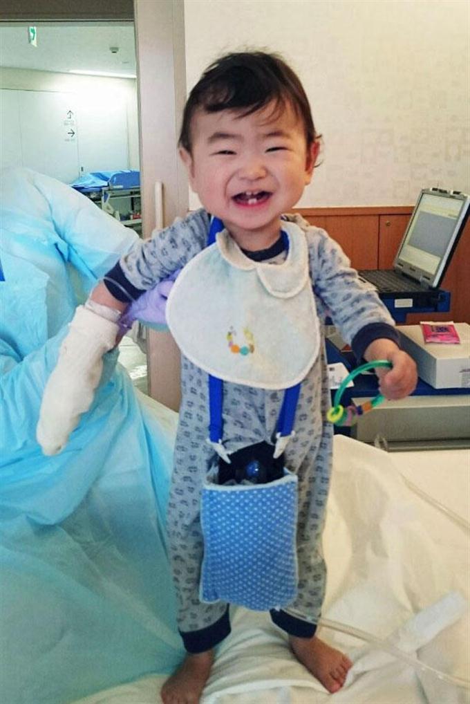 1歳の迫原大輝ちゃん 心臓移植、募金へ協力を 2016年01月30日