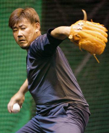 松坂 ブルペンで“熱投”88球「感覚確かめておこうと」