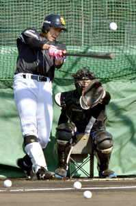 飛ばしす“ギータ”！鷹・柳田、打撃練習だけ「１軍」昇格