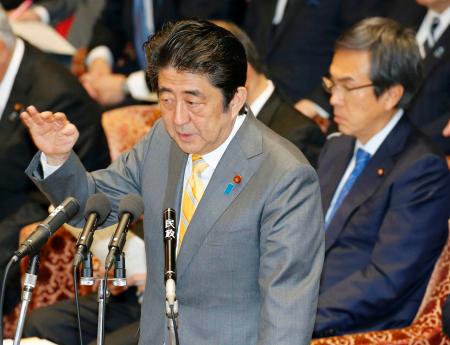 安倍首相、憲法９条改正に言及 「私たちの手で変えていくべき」