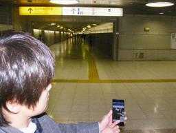 地下街もスマホが道案内 東京駅周辺で実証試験