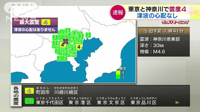 「やっぱり町田は東京じゃない」 神奈川震源の地震でネット盛り上がり