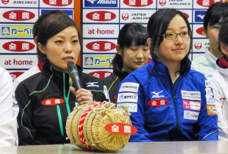 カーリングの小笠原「成長の証しを」 ７日に日本選手権