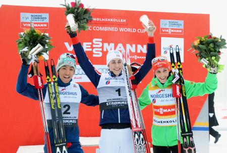 渡部暁、猛追及ばず＝Ｗ杯複合