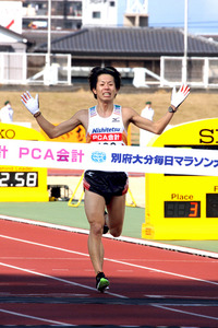 ４位の石田が日本勢最高 優勝はアベラ 別大マラソン