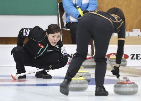 カーリング道銀、北見が連勝発進