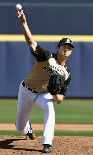 日本ハム・大谷、実戦初登板 練習試合で２回無失点