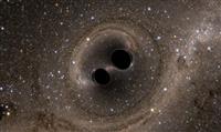 【宇宙の波紋・重力波の初検出】（下）暗黒世界の扉を開く ブラックホール見えた