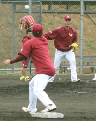 阪神と楽天が練習試合 オコエ先発出場／速報中