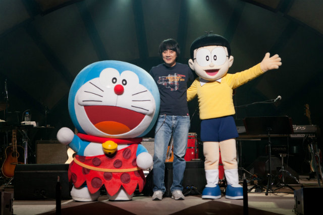 山崎まさよし、東京公演にドラえもん＆のび太登場で「空へ」初披露 先行配信のスタートも