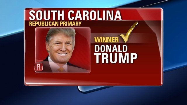 共和第３戦、トランプ氏がＳＣ州で勝利へ ＮＨ州に続き