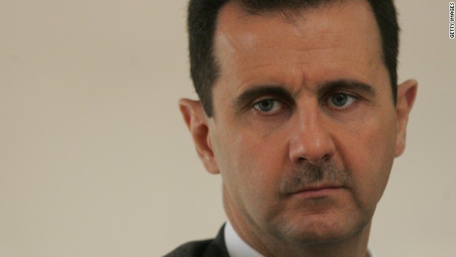 シリア大統領、停戦に条件 反政権派への支援停止など