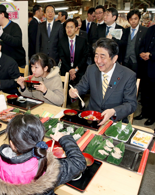 21日の安倍首相の動静