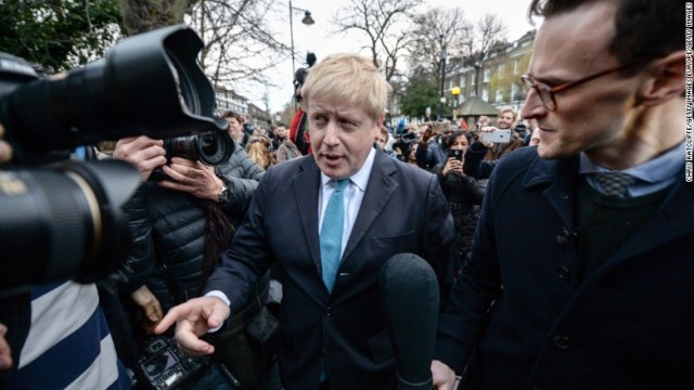 ロンドン市長、ＥＵ離脱への支持を表明
