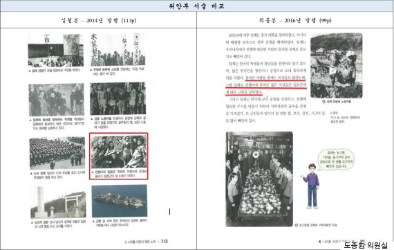 「慰安婦」表現や写真撤回 韓国、小６用の国定教科書