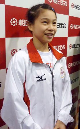 １６歳杉原「五輪は、目標で夢で憧れ」リオ代表へ気合