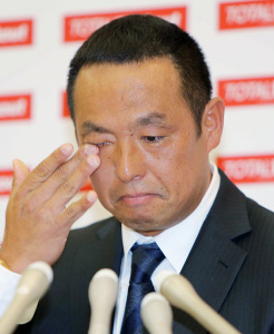 松中信彦「いつか３冠選手を」／引退会見一問一答