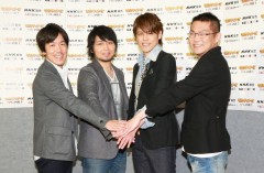 宮野真守、中村悠一ら「声優界の四銃士」に！