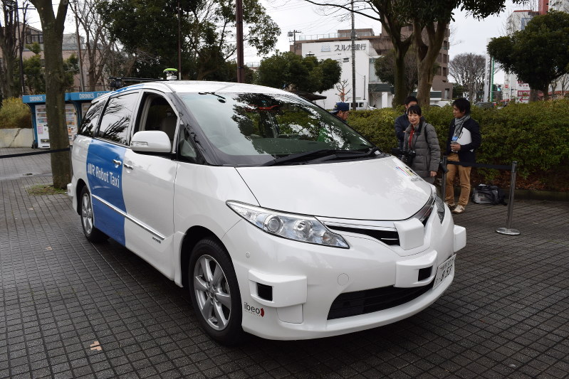 自動運転タクシー、藤沢で実証実験 「東京五輪までに実用化」 神奈川