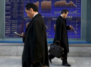 〔マーケットアイ〕株式：寄り付きの日経平均は小幅続伸、円強含みで寄り後下げる