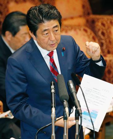 首相、重大事態なら直前まで柔軟対応の意向 消費増税 参院予算委