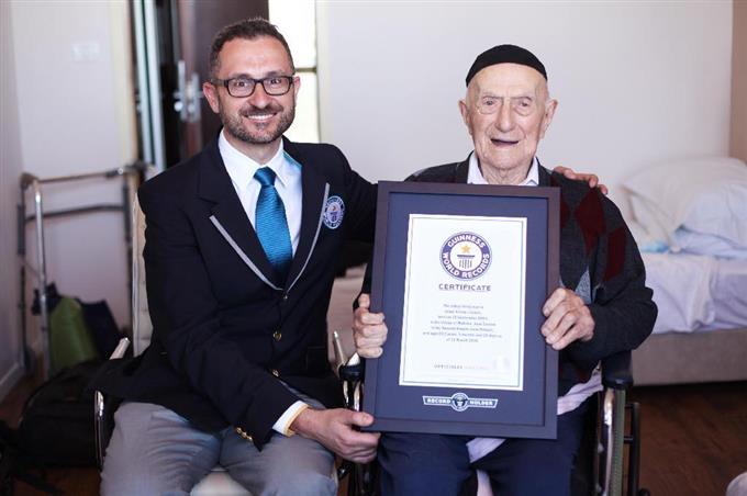 イスラエル男性、最高齢に 112歳、小出さん死去で