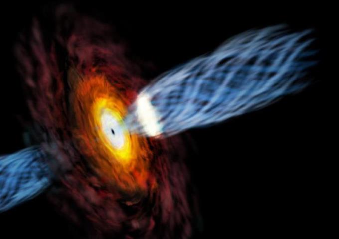噴き出すガスほぼ光速 日韓でブラックホール観測