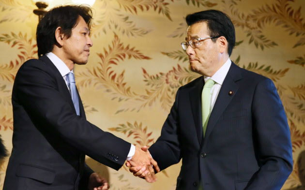 新党名は「民進党」 民主&amp;維新が3月27日に結党大会