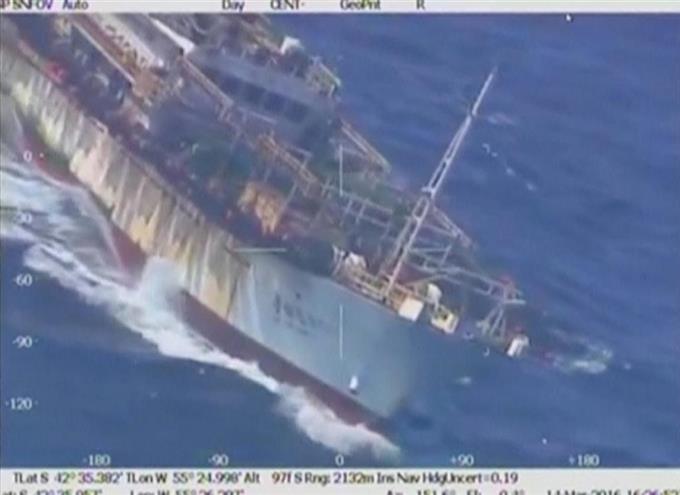 中国漁船を撃沈 アルゼンチン、違法操業で