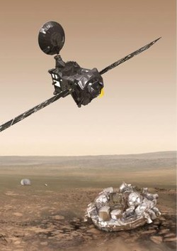 欧州、ロシアと火星探査 - ２回計画で生命活動の証拠探し