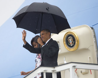 米大統領:キューバに到着 ８８年ぶり歴史的訪問