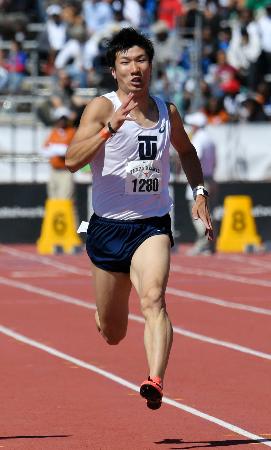 桐生、10秒24で２位 テキサス・リレーの男子100メートル