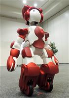 接客・案内するヒト型ロボット、日立が開発 「エミュー３」２年後実用化へ