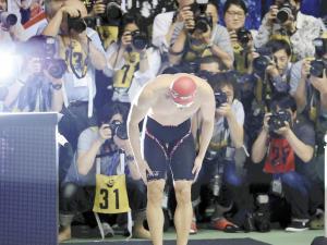 平井コーチ号泣「北島ロス」になりそう
