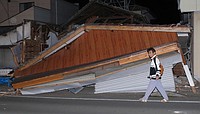 強い余震続く、死者９人に＝重軽傷５７０人、２万６千人避難・熊本