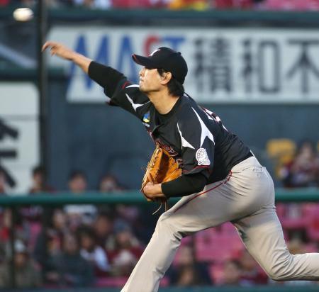 ロッテ涌井４戦４勝 エースでガッチリ勝ち星１番