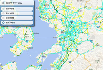 トヨタ自動車、熊本地方地震地域の安全運転のために「通れた道マップ」提供