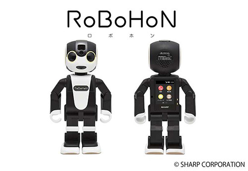 シャープのモバイル型ロボット電話「ロボホン」の販売を開始-DMM.com
