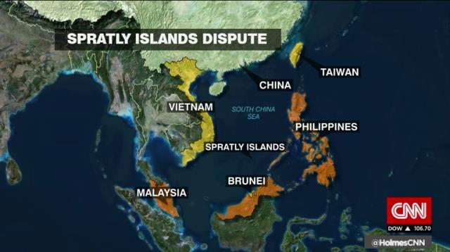 中国軍機が南沙諸島に着陸、米国防総省は抗議