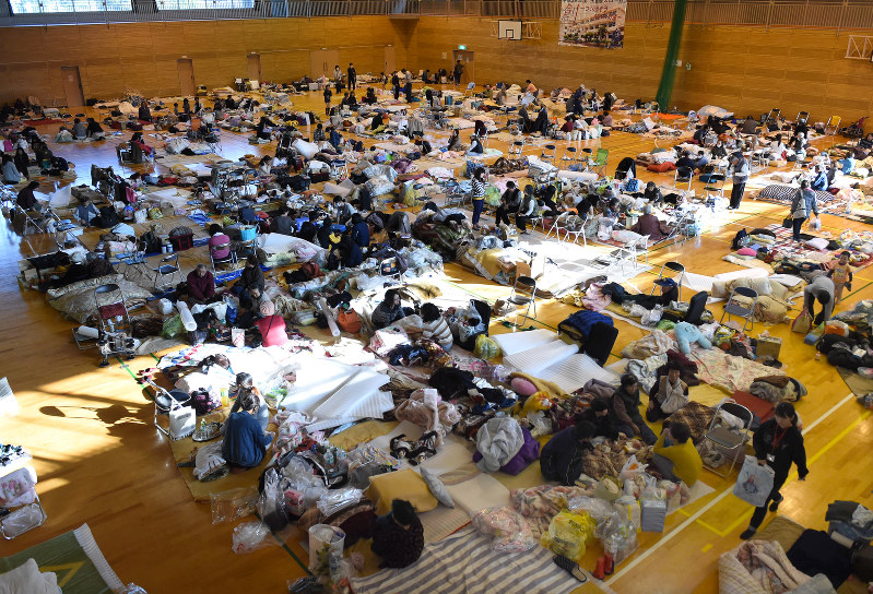 熊本 南阿蘇村の避難所でノロウイルス集団感染か