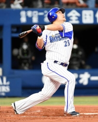 筒香、脇腹肉離れで抹消＝プロ野球・ＤｅＮＡ
