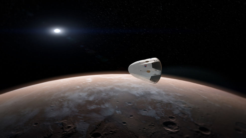 スペースＸ、2018年にも火星に無人宇宙船