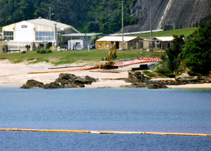 辺野古沖の浮き具撤去開始 沖縄防衛局が発表