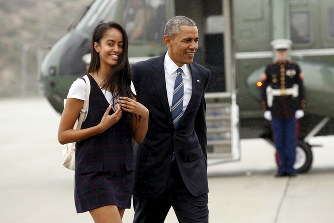 オバマ大統領の長女、ハーバード大進学へ 「ギャップイヤー」後