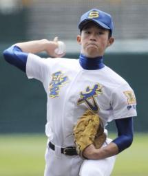 鳥羽０―２聖光学院 聖光・岡野が２安打完封