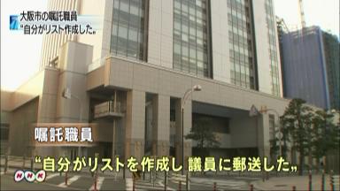 「橋下市長を応援」、捏造リスト提供者が維新塾応募