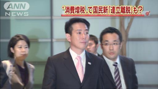 福島氏「民主は連立相手に無配慮」 亀井氏へ共感示す